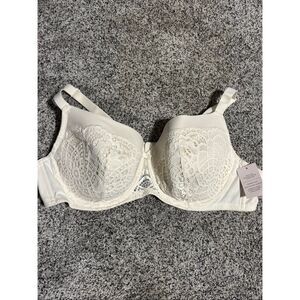 ❤️Auden Underwire Balconette Lightly Lined Coverage Bra 46C